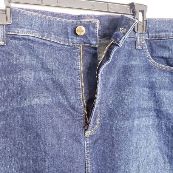 NYDJ Marilyn Crop Jeans Cuffed Denim Pants Women's Size 28W - Picture 7 of 11